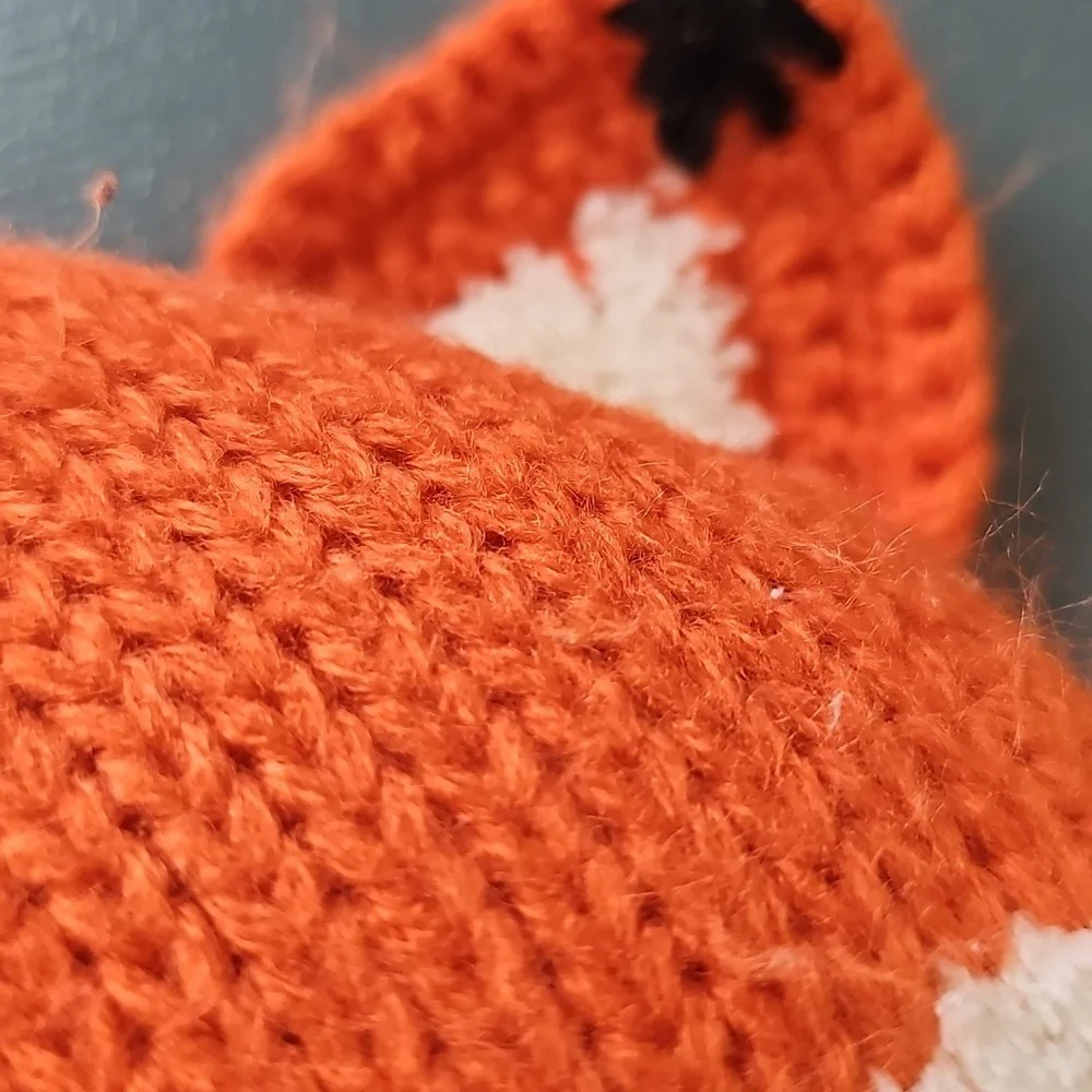 Cute Fox Knit‎ Hat For Baby. Ora